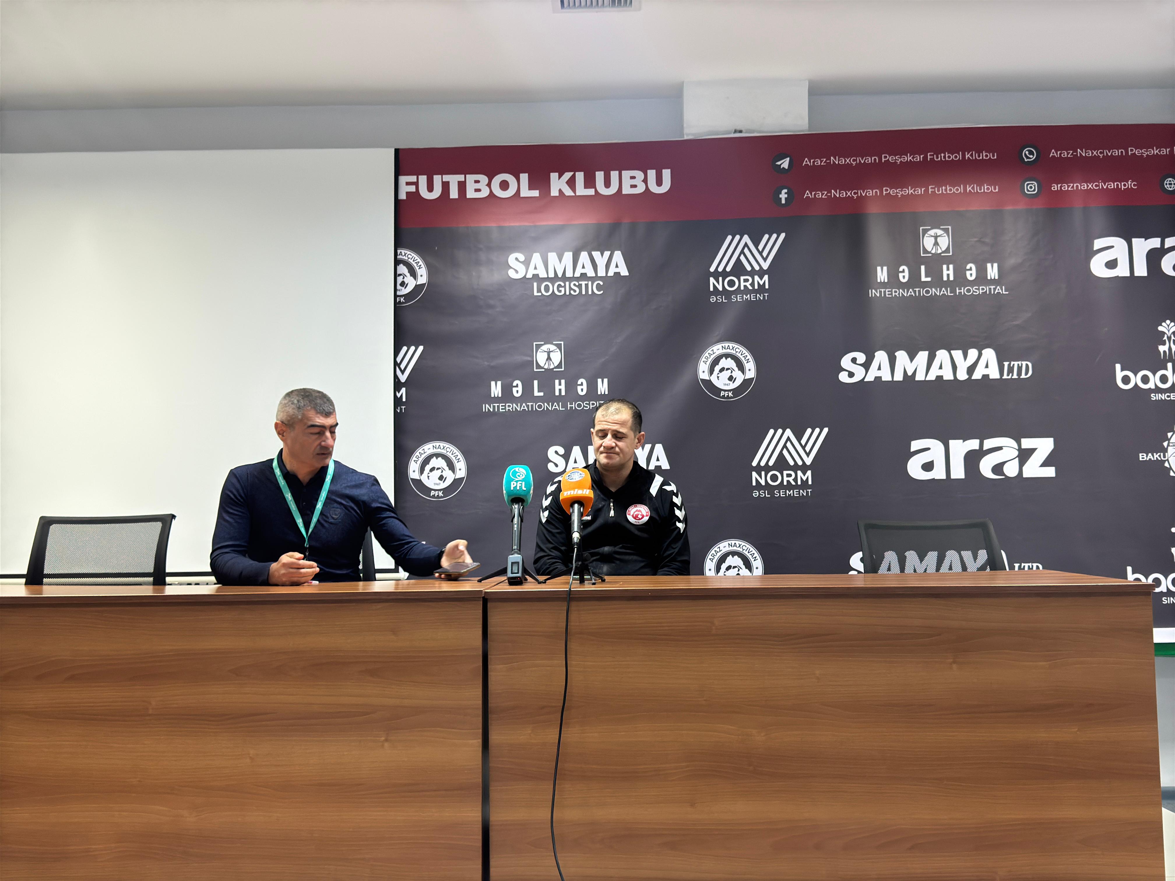 Elmar Baxşıyev: “Komandam xarakter göstərdi”