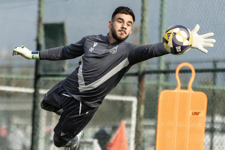 "Sumqayıt"ın qapıçılarının bir məşq günü - Fotolar