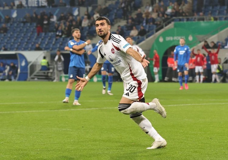 Mahir Emreli oynadı, "Nürnberq" heç-heçə etdi