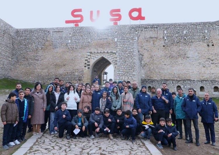 Azərbaycanın tanınmış güləşçiləri bu dəfə Şuşa və Laçında oldular