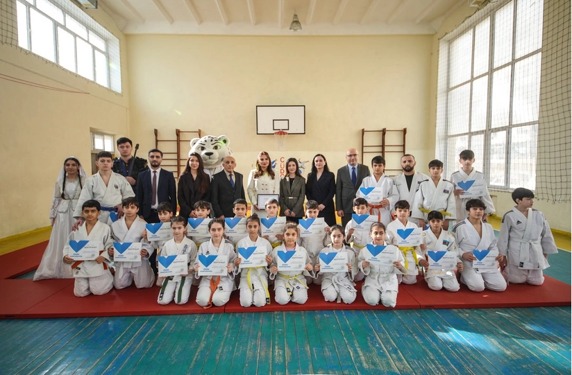 Bakıda "Cüdo məktəblərdə" layihəsinə start verilib