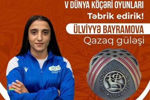 Ülviyyə Bayramova bürünc medal qazandı