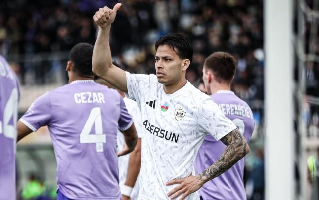 "Şamaxı" - "Qarabağ" matçından - Video