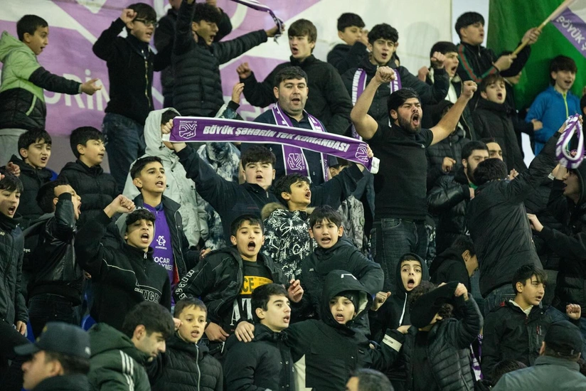 "Sumqayıt" azarkeşləri mövsümün ilk yarısına möhürünü vurdu