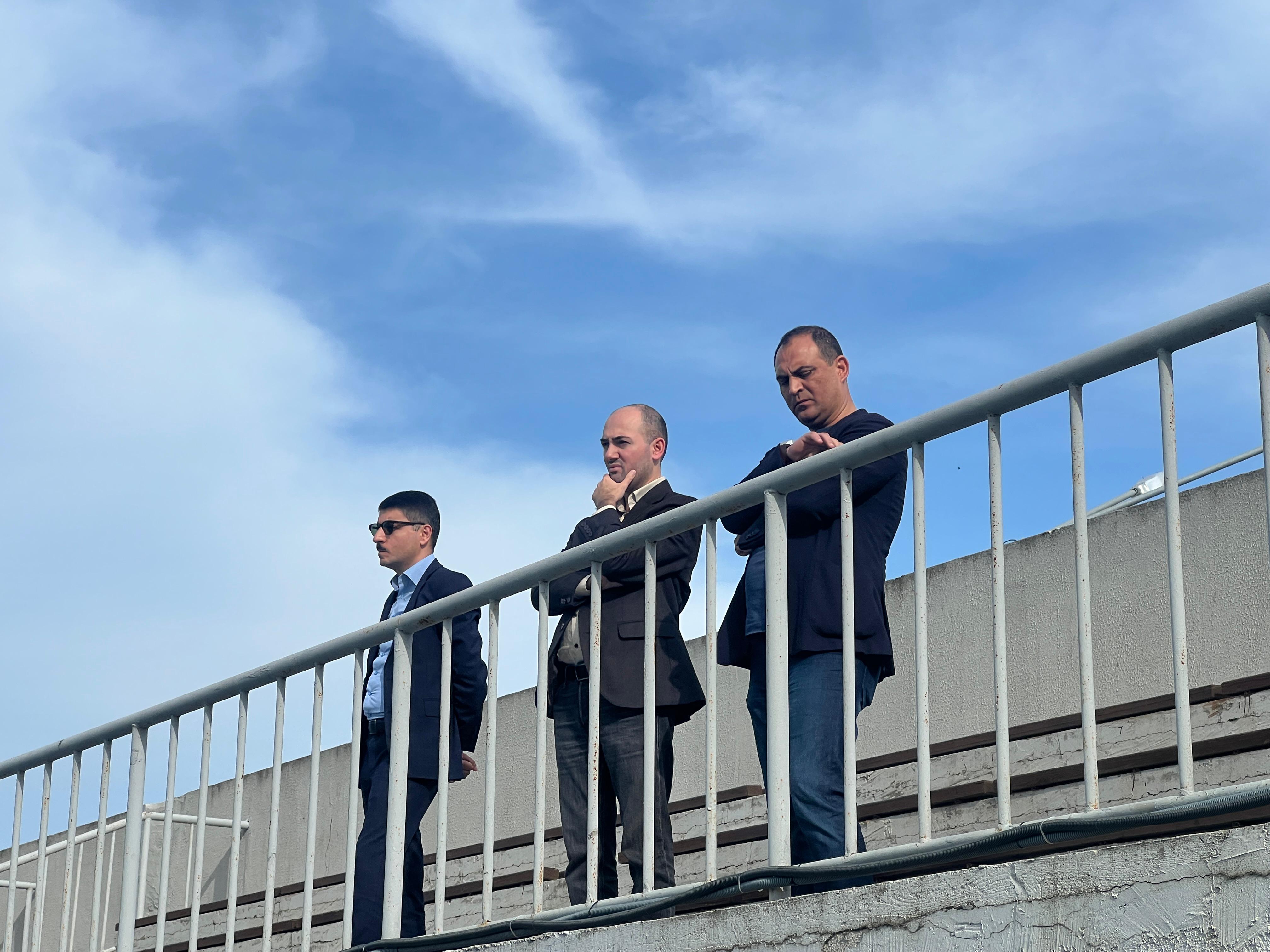 AFFA-nın rəhbər şəxsləri Birinci Liqa oyununda