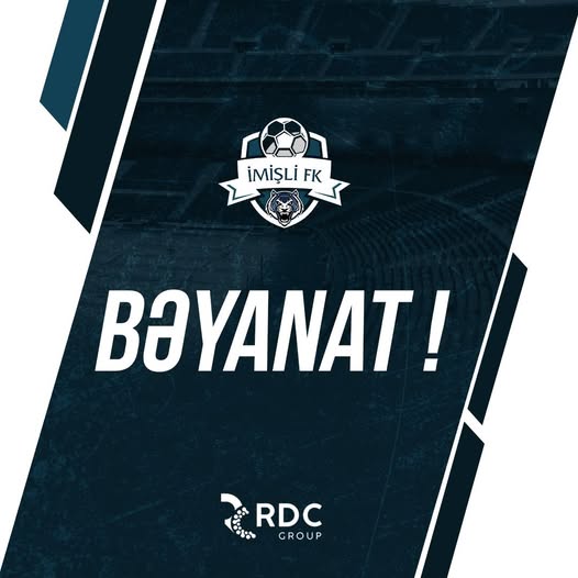 "İmişli" bəyanat yaydı