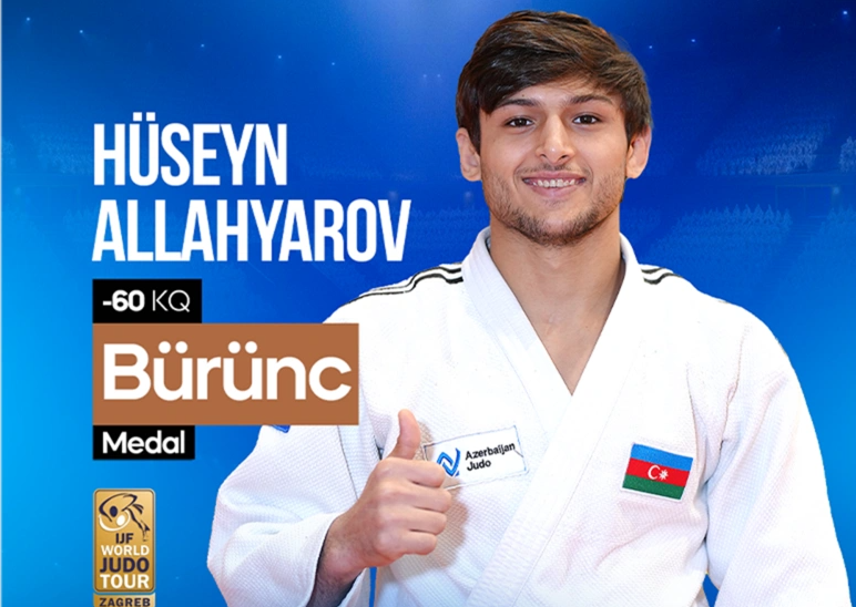 Azərbaycan cüdoçusu Qran-Pri turnirində bürünc medal qazanıb