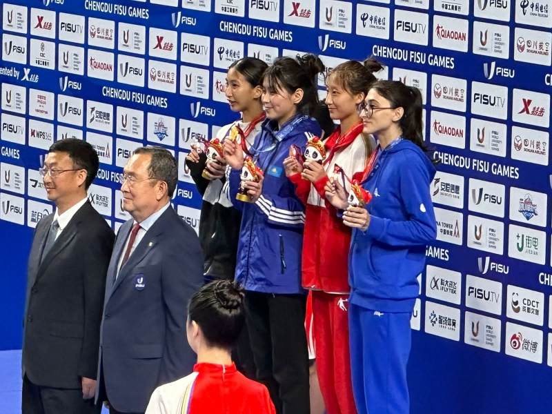 Taekvondoçumuz Universiadada medal qazanıb 