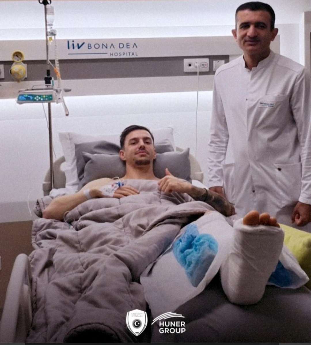 "Turan Tovuz"un futbolçusu əməliyyat olundu