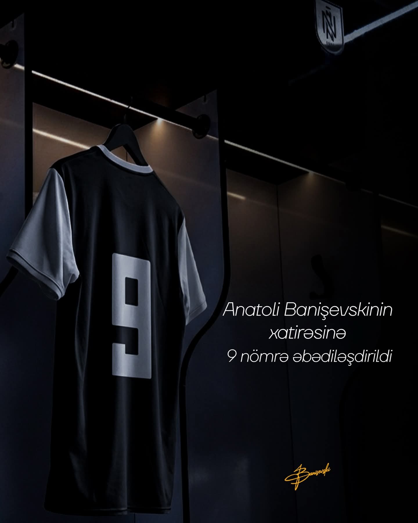 "Neftçi" 9 nömrəni əbədiləşdirdi