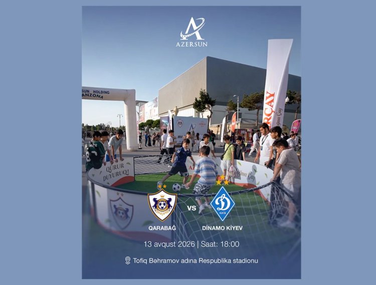 “Qarabağ”ın oyunundan əvvəl fan zona