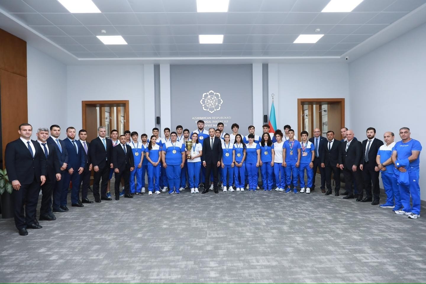 Cüdo Federasiyasının prezidenti milli komandaların üzvləri ilə görüşüb