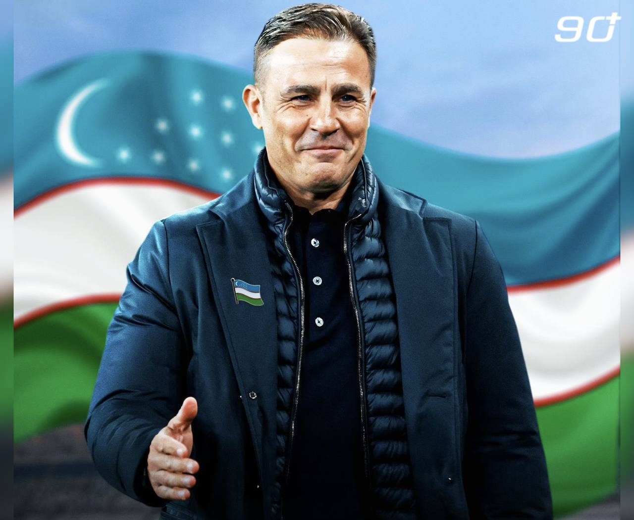 Kannavaro və köməkçiləri Daşkəndə gəldilər