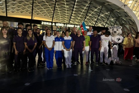 Olimpiadaçılarımızın bəziləri bu gün Parisə yollanıb