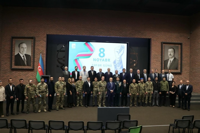 8 Noyabr Zəfər Gününə həsr olunmuş tədbir keçirilib 