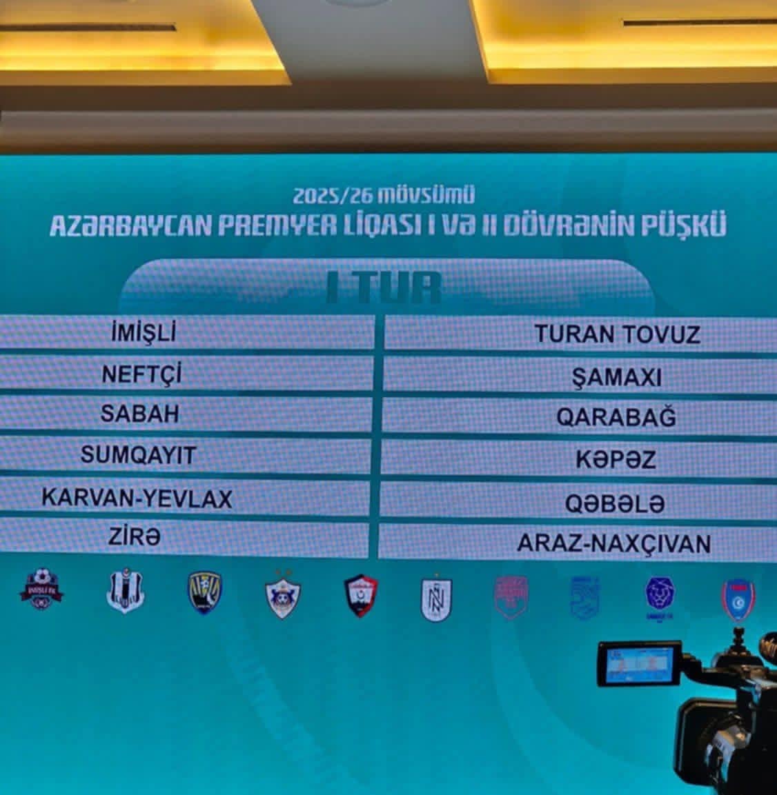 Misli Premyer Liqasının ilk turunda "Qarabağ" "Sabah"ın qonağı olacaq