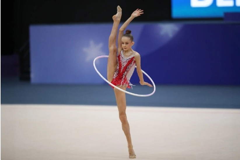 Milli Gimnastika Arenasında "Winter Fairytale" beynəlxalq turniri keçirilib