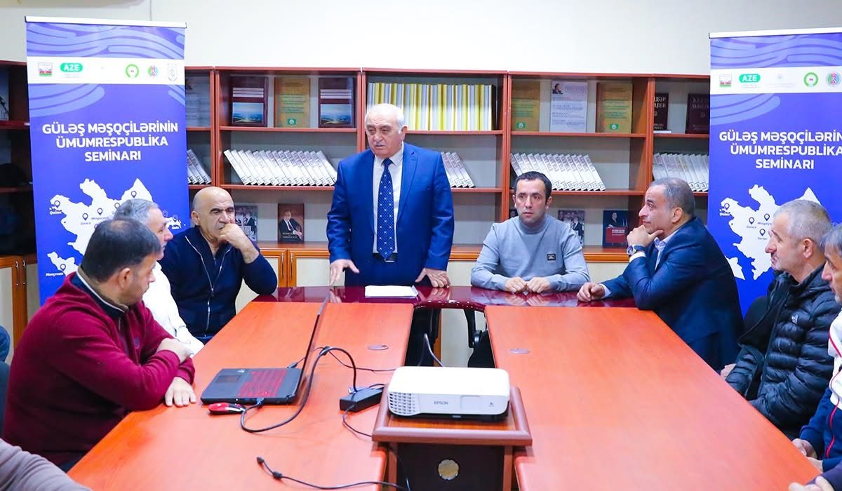 Qəbələdə məşqçilər üçün seminar keçirilib