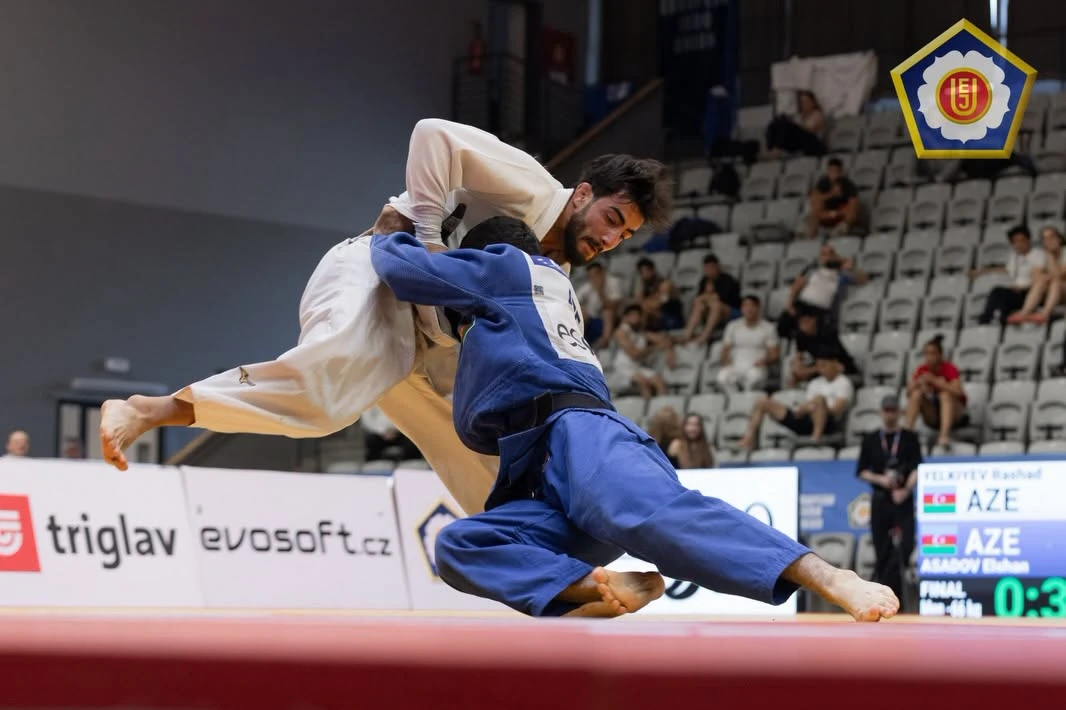 Azərbaycan cüdoçuları Çexiyada üç medal qazanıblar