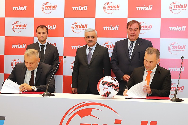 “Misli” ilə PFL arasında sponsorluq müqaviləsi imzalandı