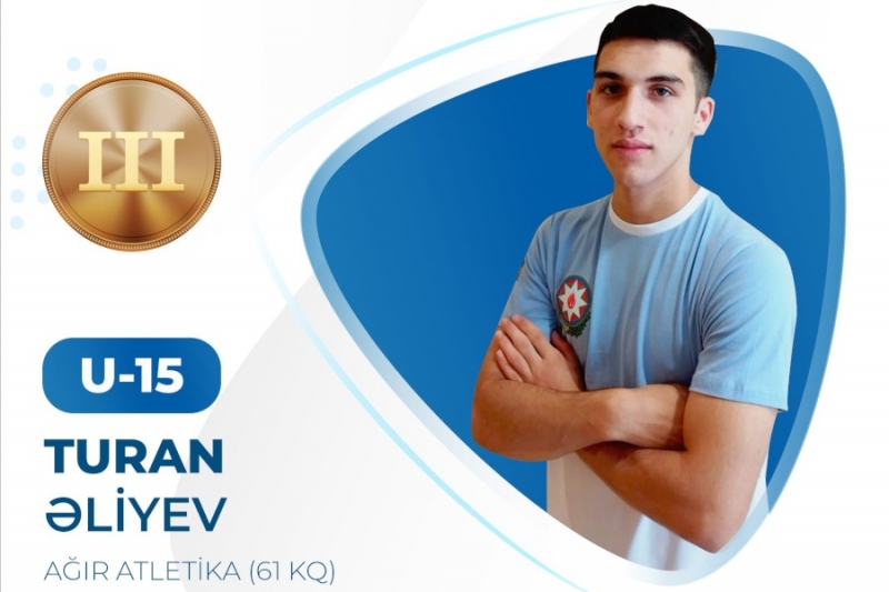 Turan Əliyev Avropa üçüncüsü oldu