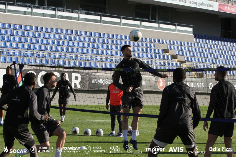 "Neftçi"nin "Zirə"ylə matça hazırlığı davam edir - VİDEO