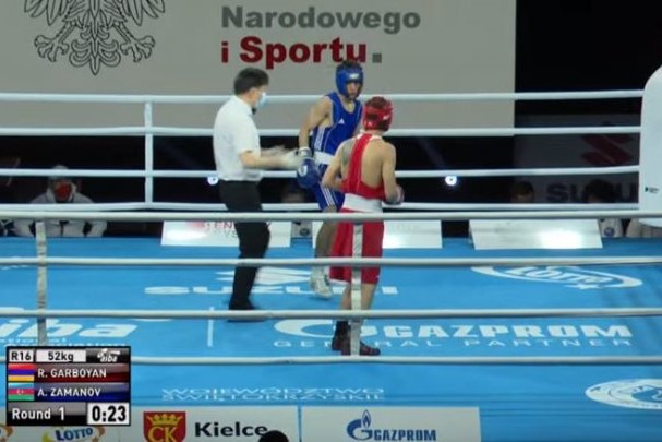 Avropa çempionumuz erməni rəqibinə qalib gəldi