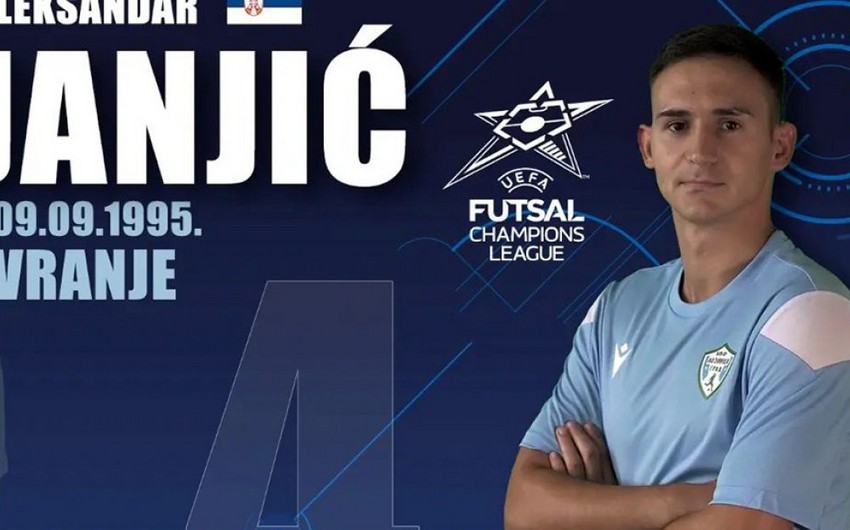 "Araz-Naxçıvan" Serbiya millisinin üzvü ilə anlaşdı