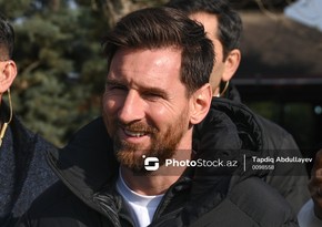 Lionel Messi: "Bu cür isti münasibətə görə təşəkkür edirəm"