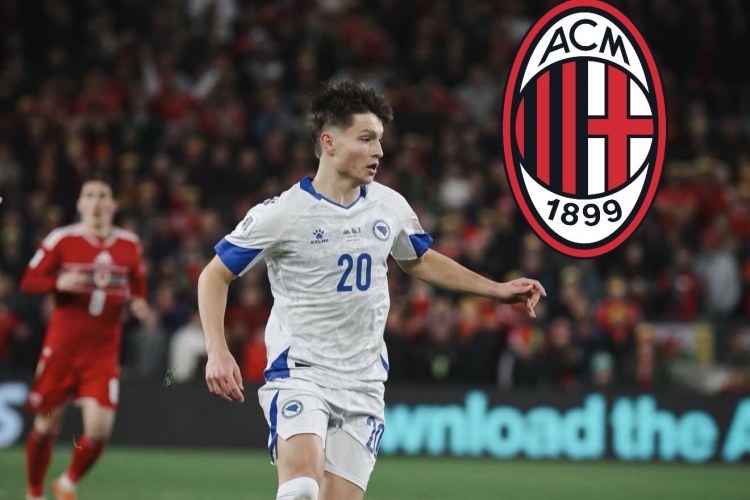 Bosniya və Herseqovina millisinin üzvü "Milan"ın hədəfində