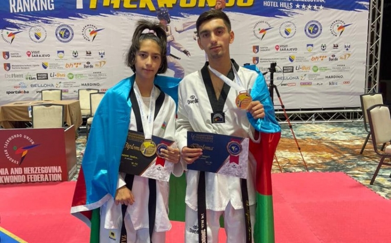 Azərbaycanın iki taekvondoçusu Avropa çempionu oldu