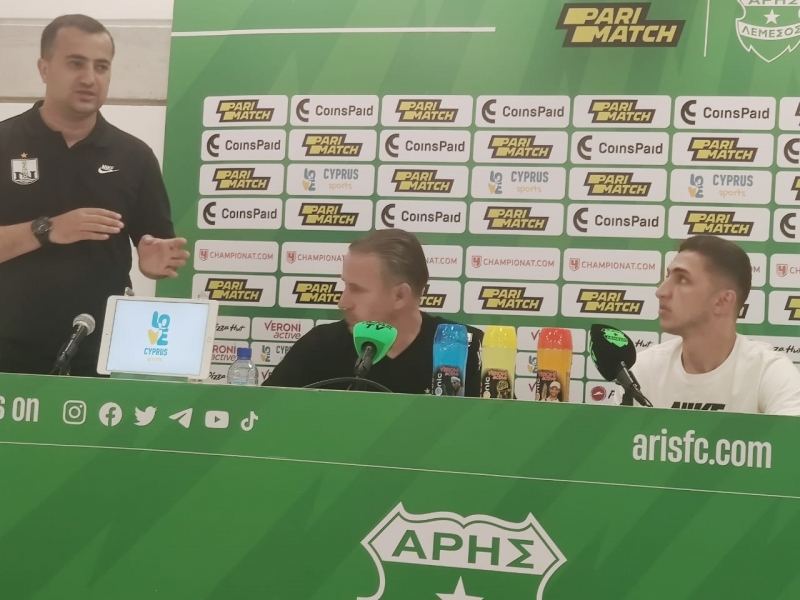 Rege səfərə nəticə arxasınca gəldiklərini gizlətmədi: "Sabah "Aris" yüksək və aqressiv pressinq tətbiq edəcək"