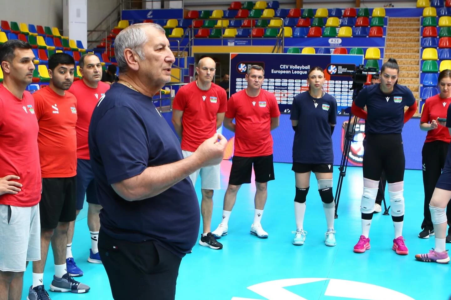 Qadın voleybol millimiz Avropa Liqasına hazırlıqları başa vurub