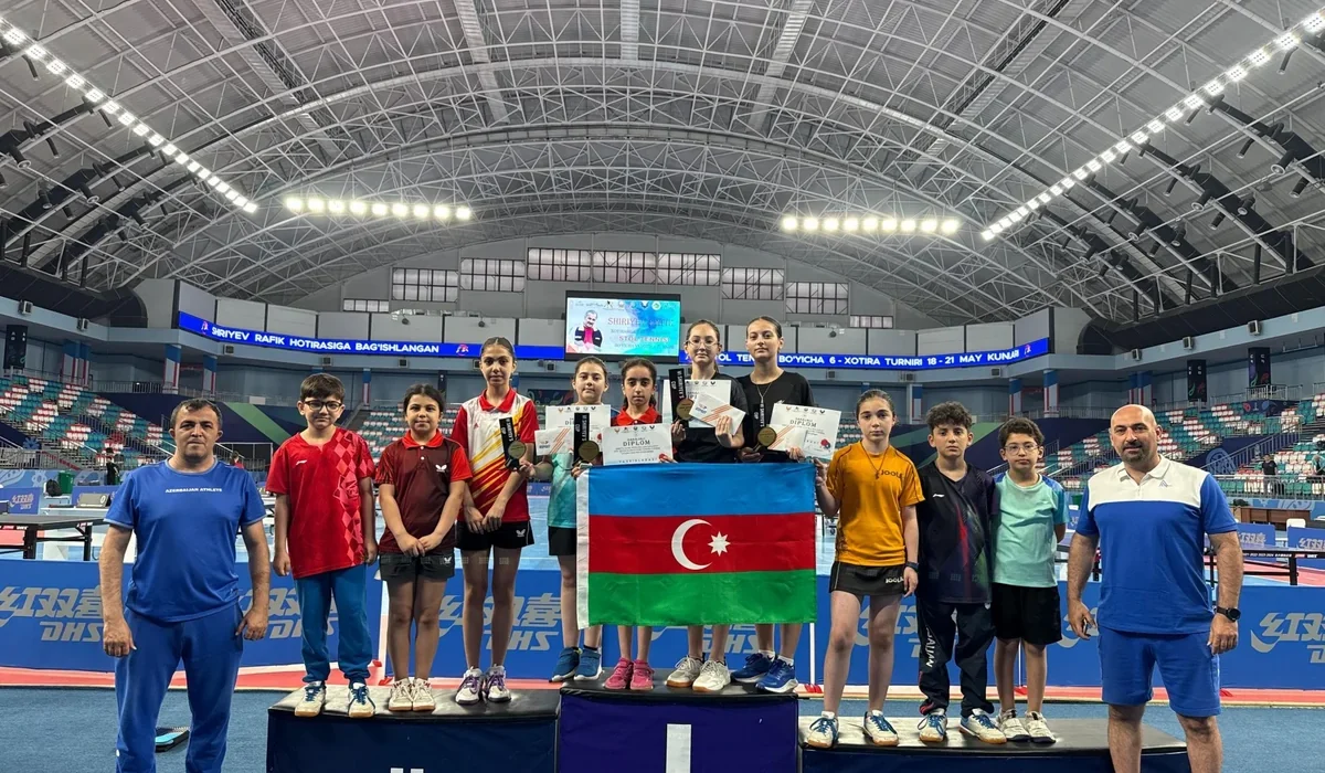 Azərbaycan tennisçiləri Əndicanda 4 medal qazandı