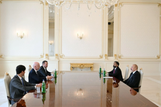 Prezident İlham Əliyev Canni İnfantinonu qəbul edib