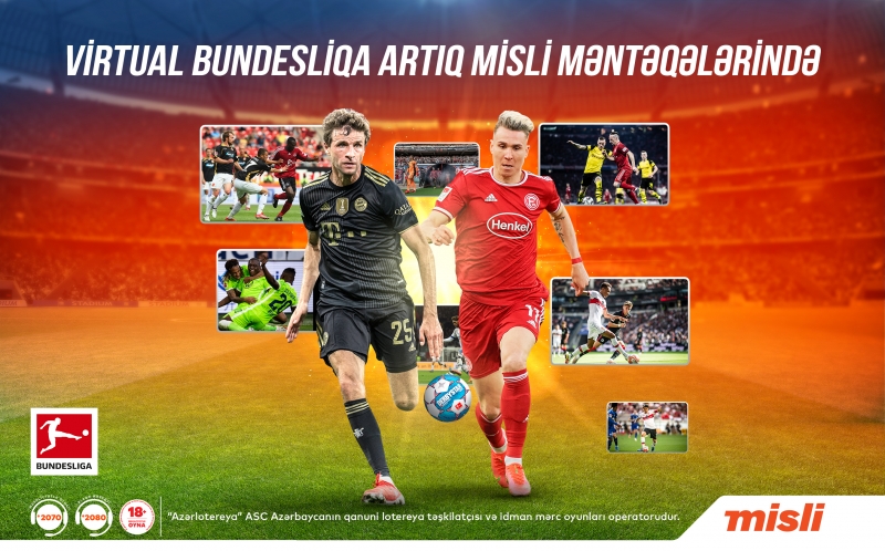 “Misli” məntəqələrində daha bir YENİLİK - Real görüntülü Virtual Bundesliqa başlayır!