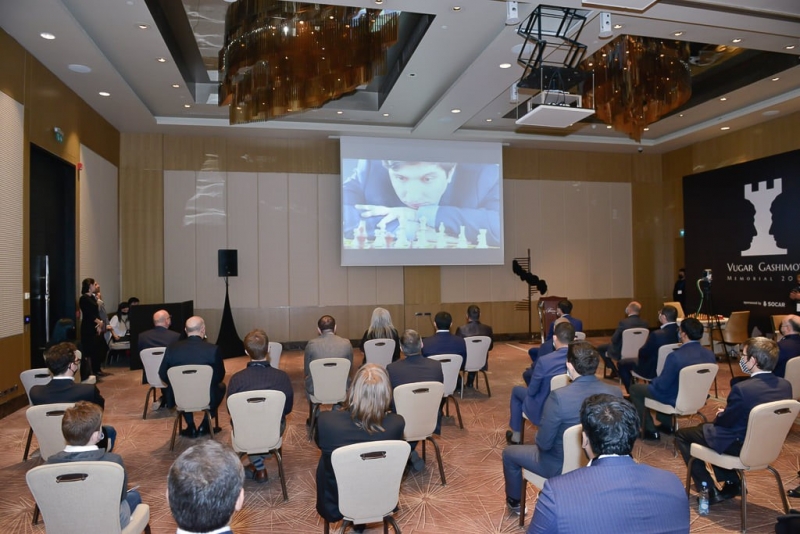 Vüqar Həşimovun xatirəsinə həsr olunan superturnirin açılış mərasimi keçirildi