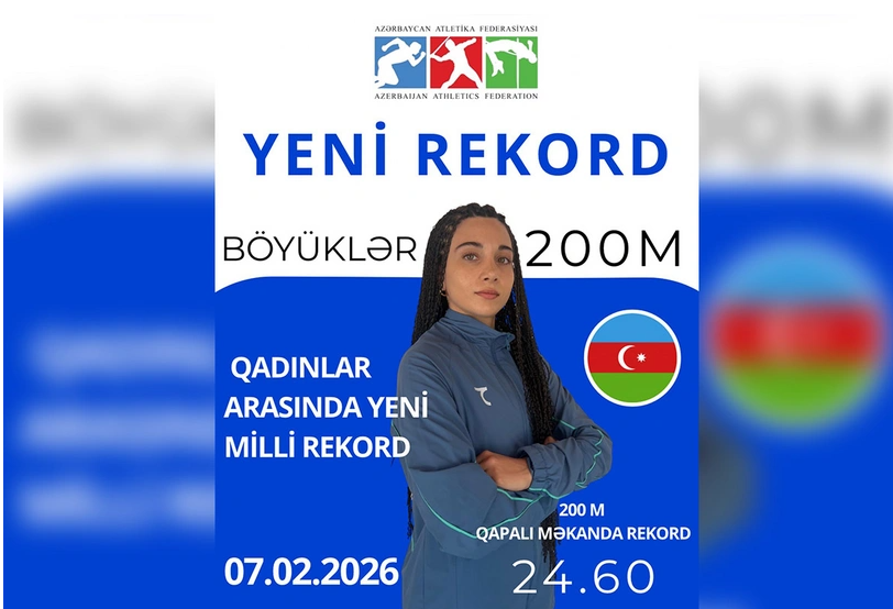 Lamiyə Vəliyeva Azərbaycan rekorduna imza atdı