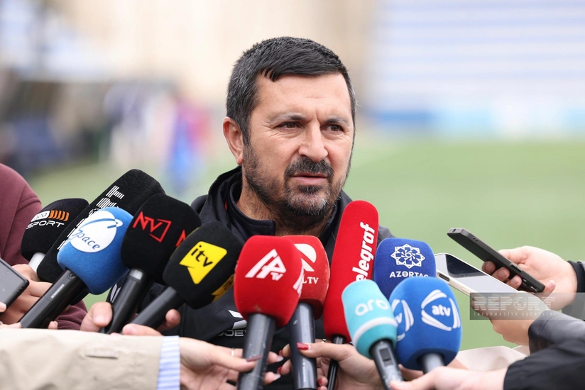 Millinin baş məşqçisi: "İlk görüş olduğu üçün uşaqlar həyəcanlı idilər"