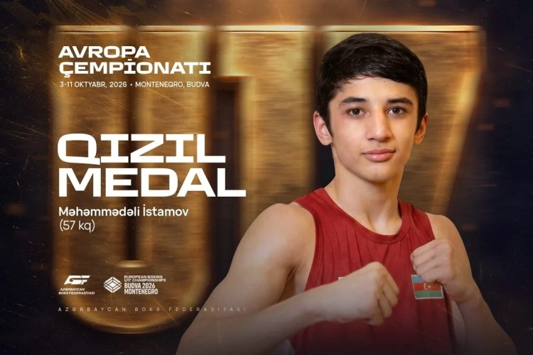 Daha bir boksçumuz Avropa çempionu oldu