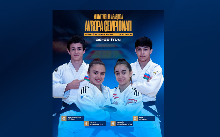 Cüdoçularımız qitə çempionatına yollanır