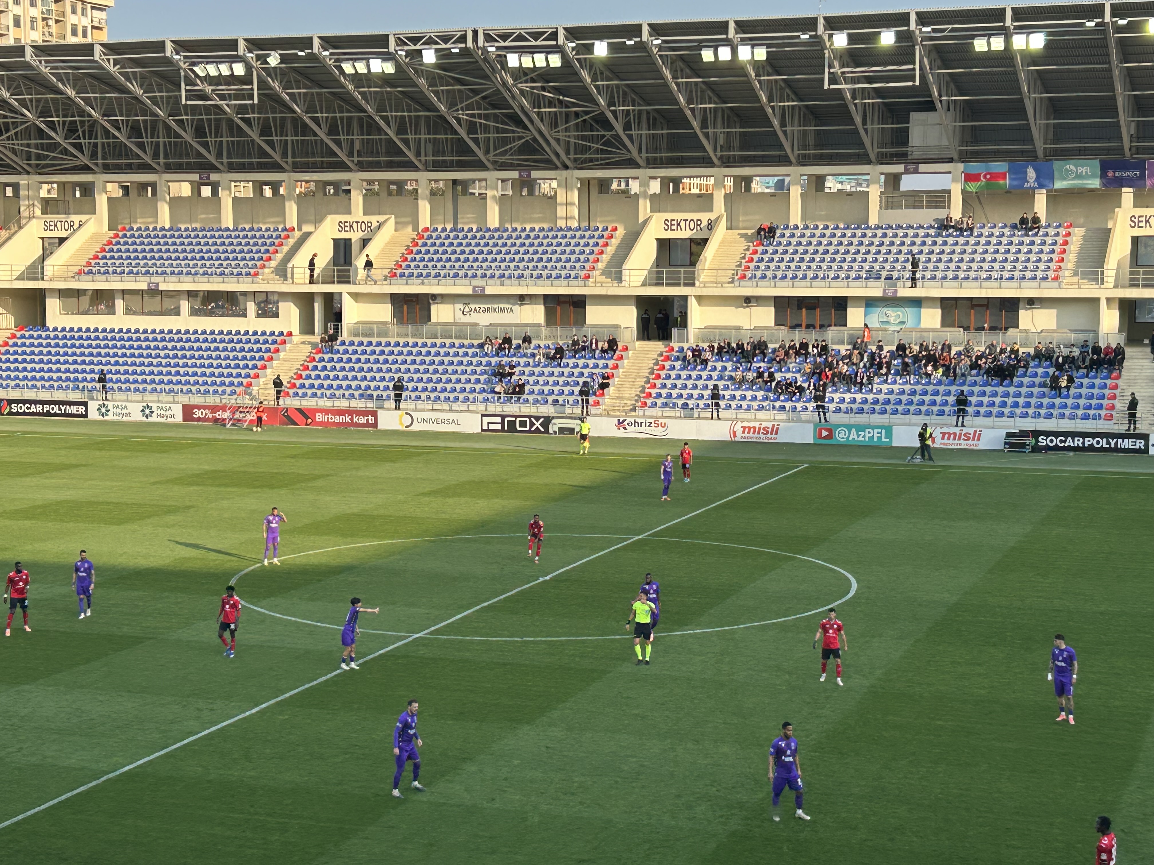 "Sumqayıt" "Qəbələ"ni qonaq edir-  Oyun başladı
