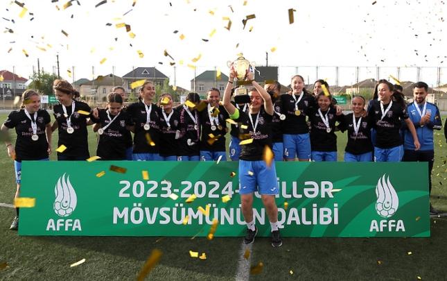 "Sabah"ın qızları çempionluğu bayram edib