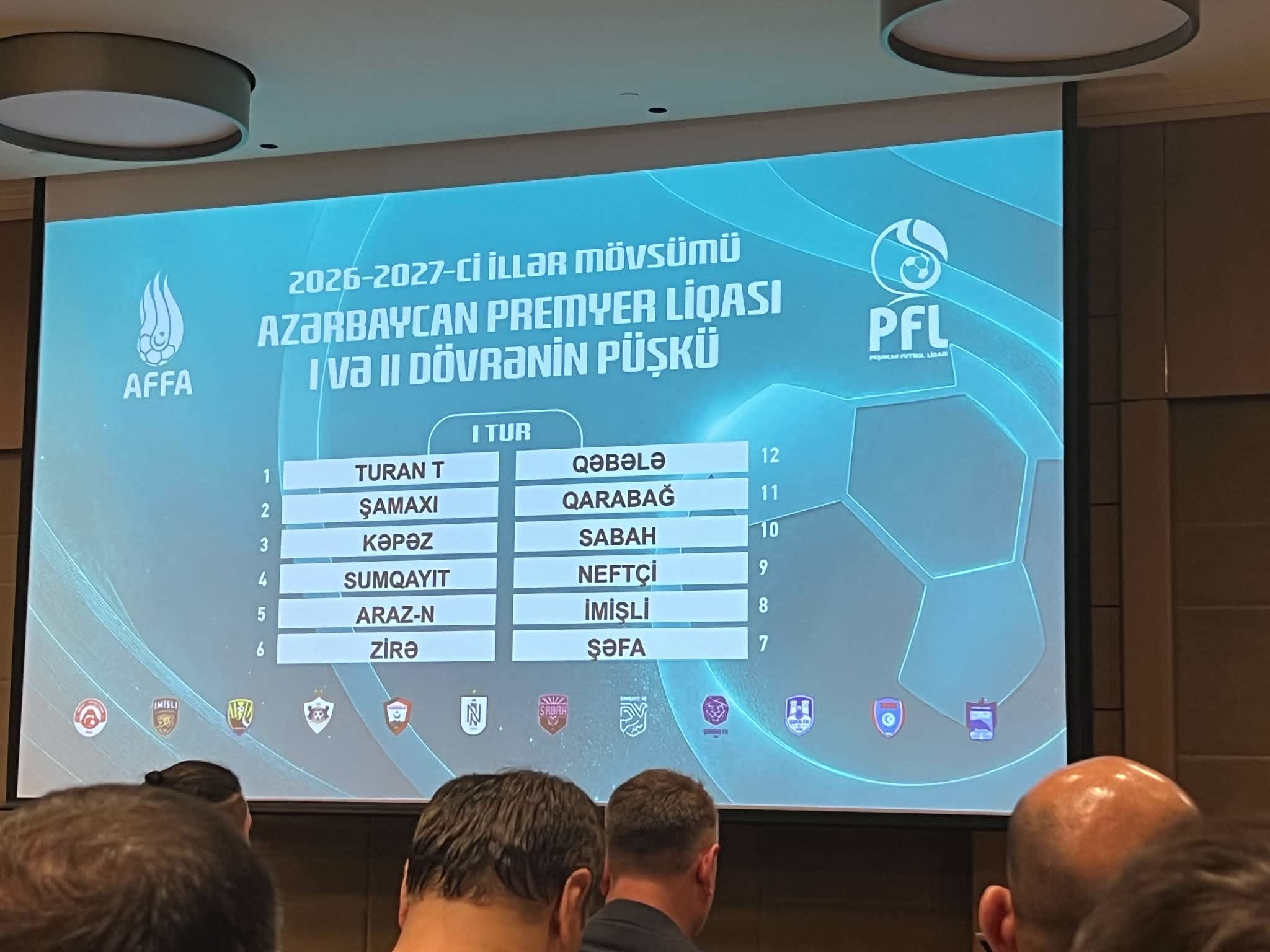 Premyer Liqada yeni mövsümün püşkü atıldı