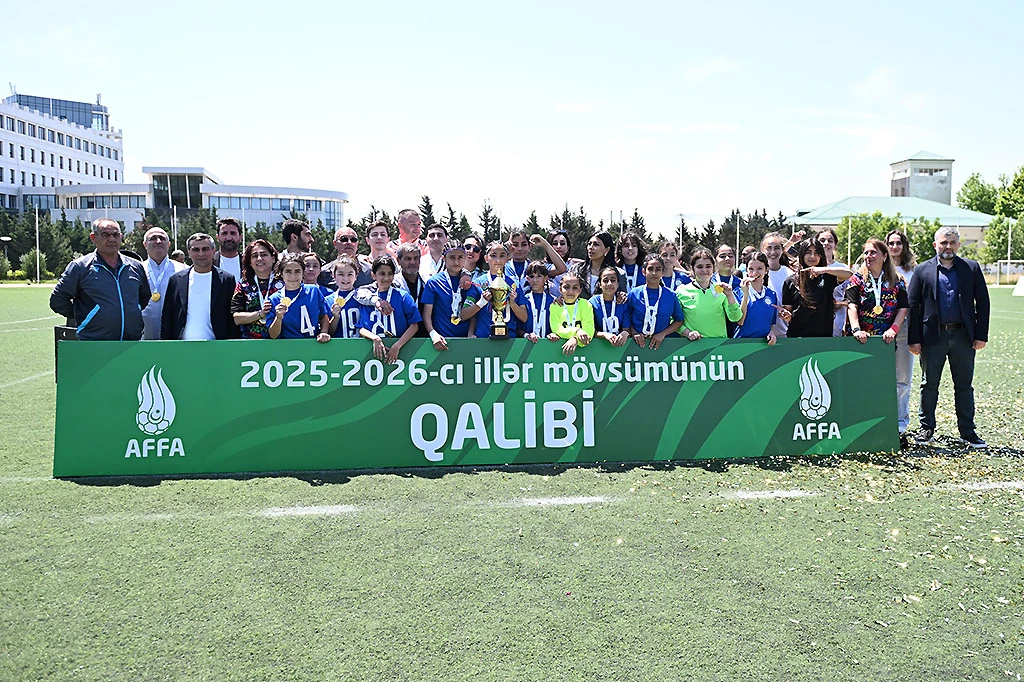Futbol üzrə U-14 Qızlar Liqasında çempion müəyyənləşdi