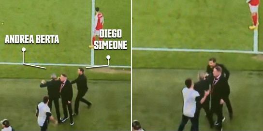 Dieqo Simeone "Atletiko"nun sabiq idman direktoru ilə dalaşıb