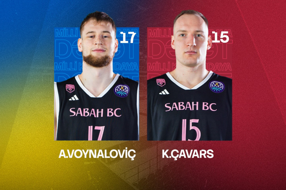 “Sabah”ın iki basketbolçusu milli komandalarına dəvət alıblar