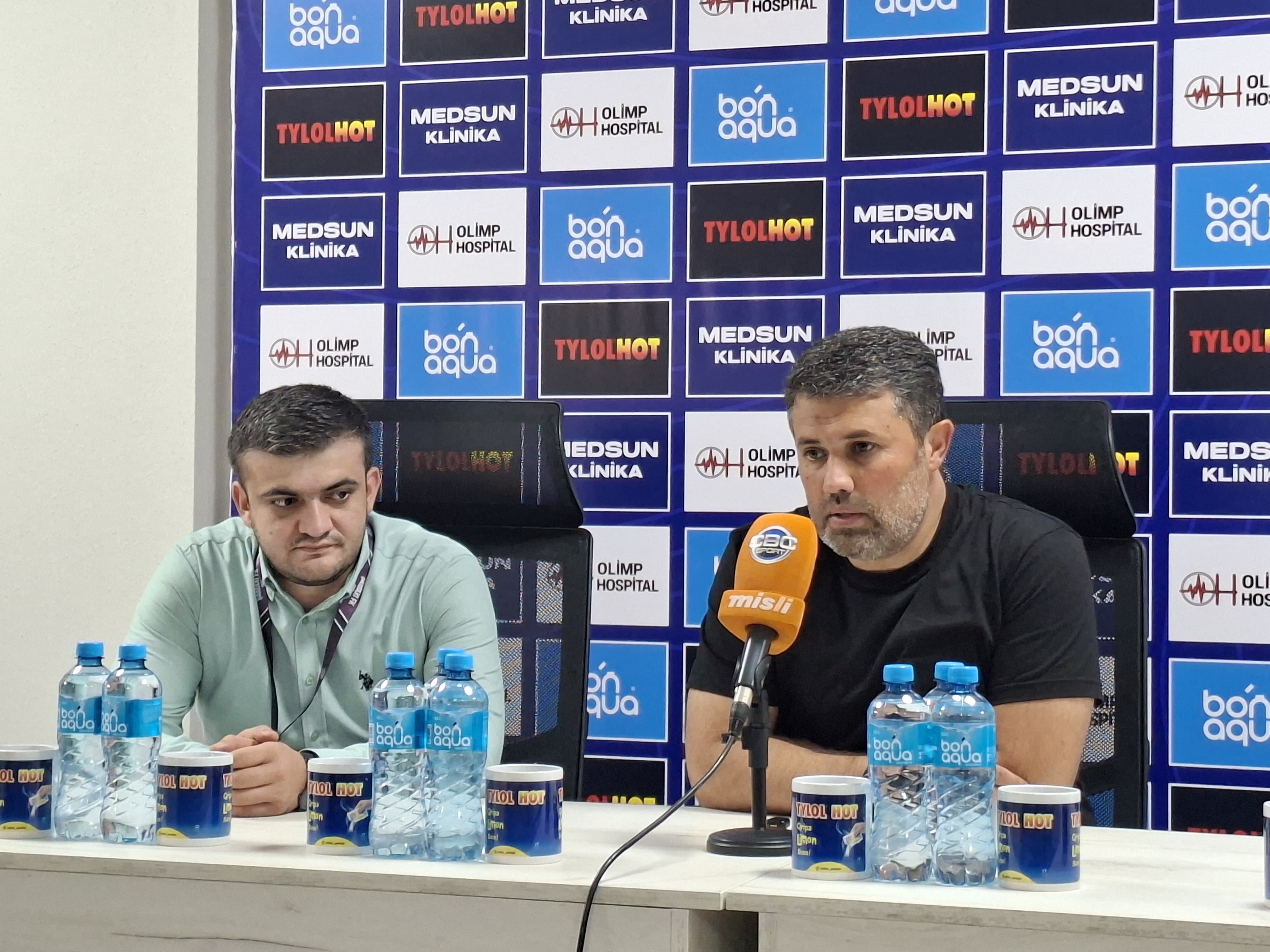 **Azər Bağırov: “Rəqib heç nə yaratmamışdı, qolları öz səhvlərimizdən buraxdıq”**