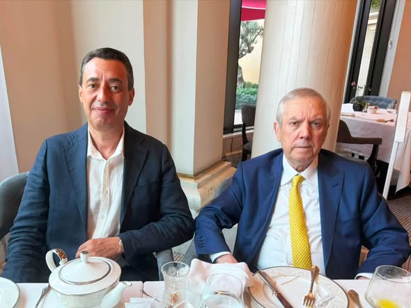 Ehtiram Quliyev Bakıda Aziz Yıldırımla görüşdü