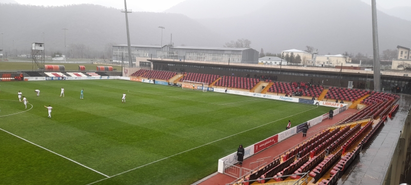 Yağış Qəbələdəki matça necə təsir göstərdi? - FOTOLAR 